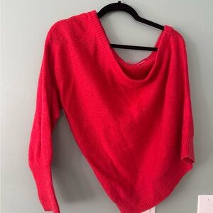 Women's Red Sweater